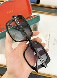 Óculos Gucci Preto Italiana - comprar online