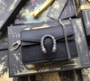 Bolsa Gucci Dionysus Super Mini Preta Italiana