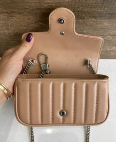Bolsa Gucci Super Mini Bege Italiana - loja online