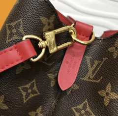 Bolsa Louis Vuitton Neonoé Monogram Vermelha Italiana - Romaly Grifes