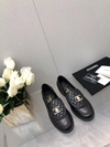 Mocassim Chanel Preta Italiana