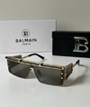 Óculos Balmain Quadrado Preto Italiana