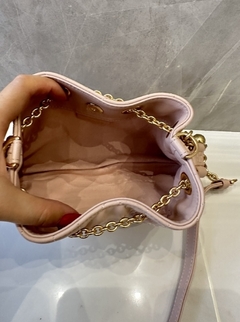 Bolsa Dior Rosa Claro Italiana - Romaly Grifes Bolsas