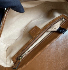 Bolsa Gucci Marmont Pequena Marrom Italiana na internet