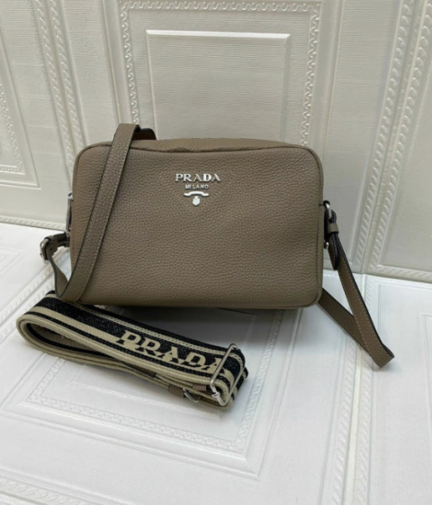 Bolsa Com Alça De Ombro Bege Italiana