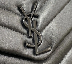 Bolsa YSL Loulou Média All Black Italiana - loja online