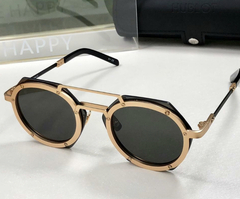 Óculos Hublot H006 Dourado Lentes Escuras Italiana Unissex