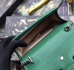 Bolsa Gucci Dionysus Super Mini Verde Italiana