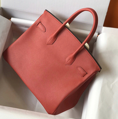 Bolsa Hermes Birkin 25 Vermelha Italiana - Romaly Grifes Bolsas