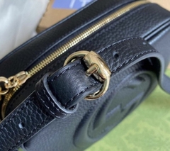 Bolsa Gucci Soho Disco Preta Italiana - Romaly Grifes Bolsas