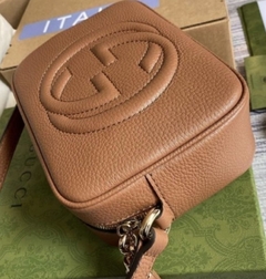 Bolsa Gucci Soho Disco Caramelo Italiana - loja online