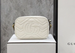 Bolsa Gucci Marmont Mini Off White Italiana - Romaly Grifes