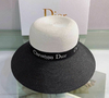 Chapéu Dior Preto e Branco Italiana