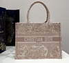 Bolsa Dior Book Tote Rosa Italiana