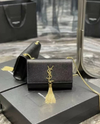 Bolsa YSL Mini Kate Chain Preta Italiana