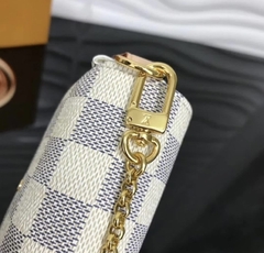 Bolsa Louis Vuitton Favorite Mm Damier Azur Italiana na internet