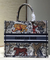 Bolsa Dior Book Tote Toile de Jouy Italiana