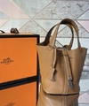 Bolsa Hermes Picotin Lock 18 Caramelo Italiana