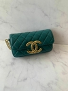 Bolsa Chanel Mini Verde Italiana