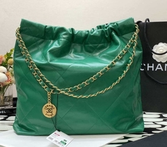Bolsa Chanel 22 Verde Média Italiana - comprar online