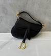 Bolsa Dior Mini Saddle Preta Italiana
