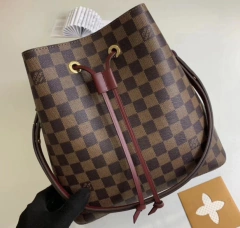 Bolsa Louis Vuitton Neonoé Ebene Vinho Italiana
