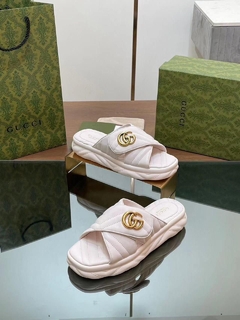 Flat Gucci GG Off White Italiana