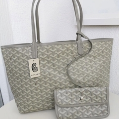 Bolsa Goyard St Louis Cinza Claro Média Italiana