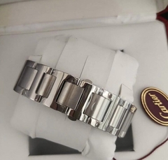 Cartier Ballon Bleu Prata com Fundo Preto Italiana na internet