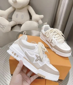 Tênis Louis Vuitton Bege Italiana