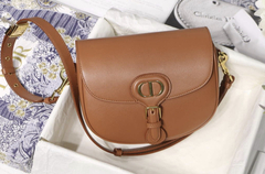 Bolsa Dior Bobby Média Marrom Italiana