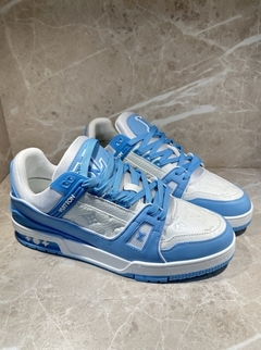 Tênis Louis Vuitton Azul Masculino Italiana