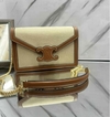 Bolsa Celine Envelope Mini Bege Italiana
