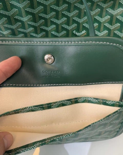 Bolsa Goyard St Louis Verde Grande Italiana na internet