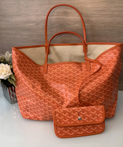 Bolsa Goyard St Louis Laranja Grande Italiana