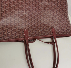Bolsa Goyard St Louis Vinho Média Italiana - loja online
