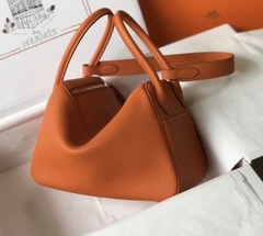 Imagem do Bolsa Hermès Lindy Laranja Italiana
