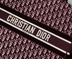 Bolsa Dior Book Tote Oblique Vermelha Italiana - loja online
