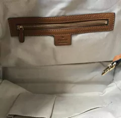 Bolsa Gucci GG Soho Shoulder Caramelo Italiana - Romaly Grifes