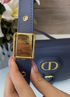 Bolsa Dior Bobby Pequena Azul Italiana - comprar online