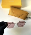 Óculos Loewe Rosa com Prata Italiana