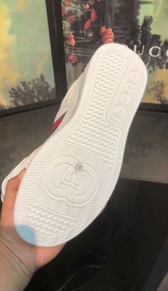Tênis Gucci Branco Italiana na internet