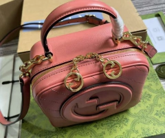 Bolsa Gucci Blondie Rosa Italiana - loja online