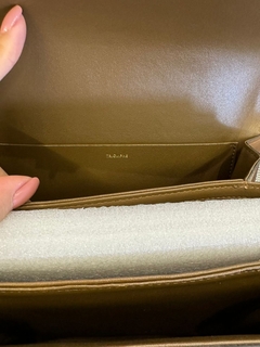 Bolsa Celine Triomphe Classique Marrom Italiana - loja online