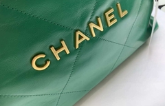 Bolsa Chanel 22 Verde Média Italiana na internet