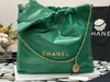 Bolsa Chanel 22 Verde Média Italiana