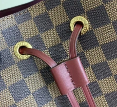 Bolsa Louis Vuitton Neonoé Ebene Vinho Italiana - comprar online