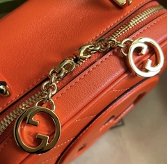 Bolsa Gucci Blondie Laranja Italiana - Romaly Grifes Bolsas