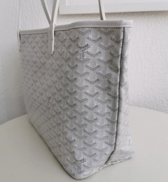 Bolsa Goyard St Louis Branca Média Italiana - Romaly Grifes Bolsas