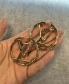 Brinco Louis Vuitton Argola Italiana